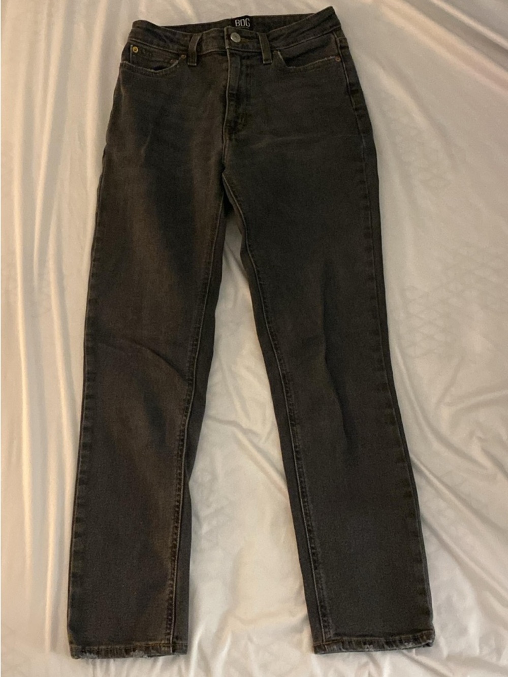 BDG High-Rise Girlfriend Jeans - Black
